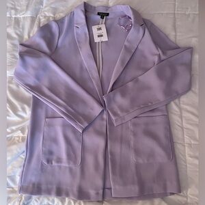 Lilac Topshop blazer.